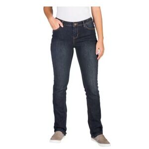 NWT Natural Reflections Classic Fit Straight Leg Jeans Comfort Stretch Size 12A